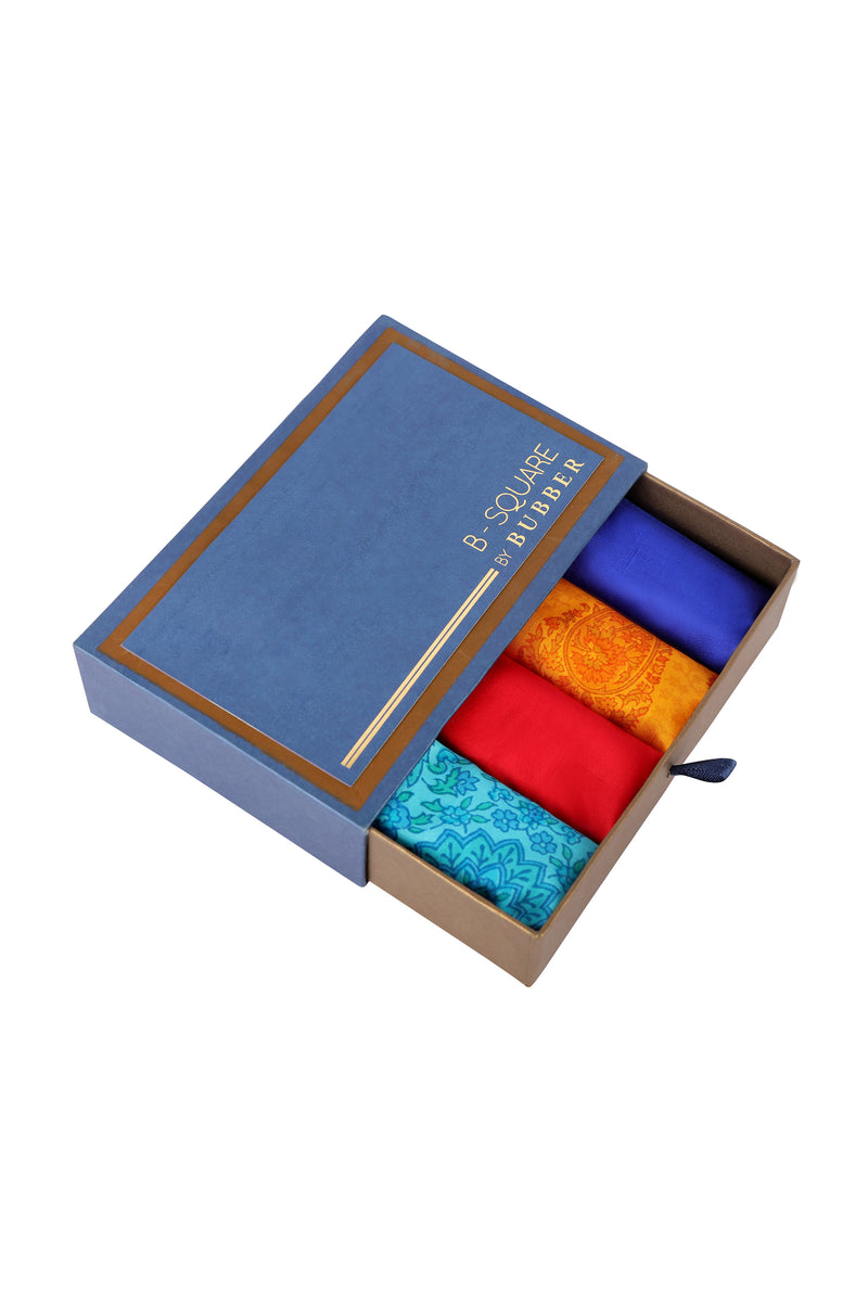 Pocket Square Box Quaddro Bubber Couture