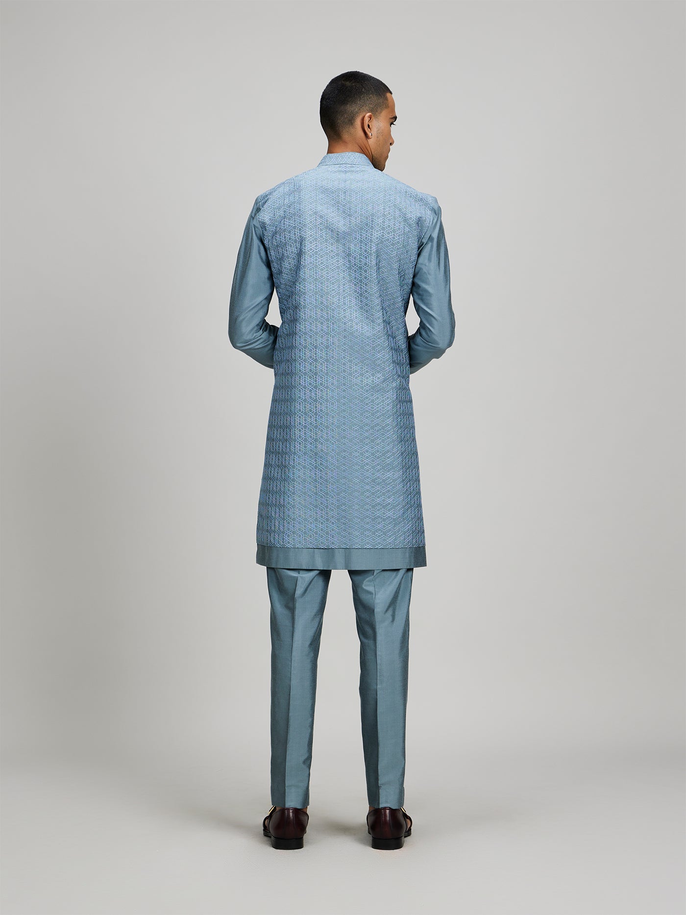 Orion Layered Kurta Set - Alvaro