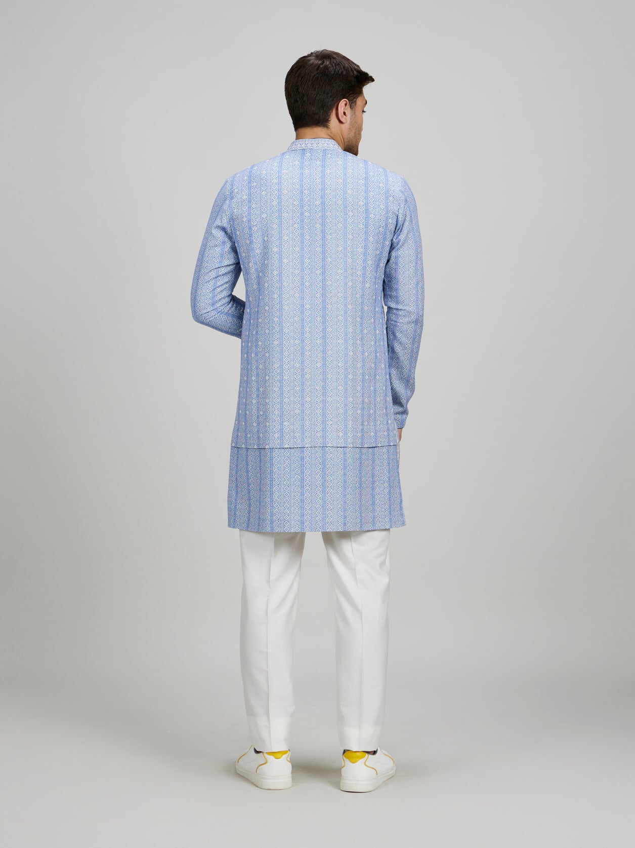 Foliage Layered Kurta Set - Arik