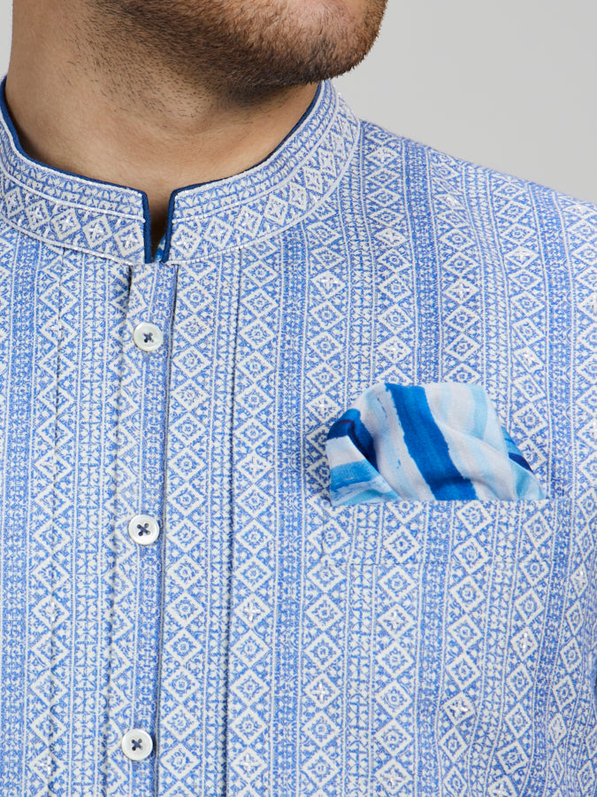 Foliage Layered Kurta Set - Arik