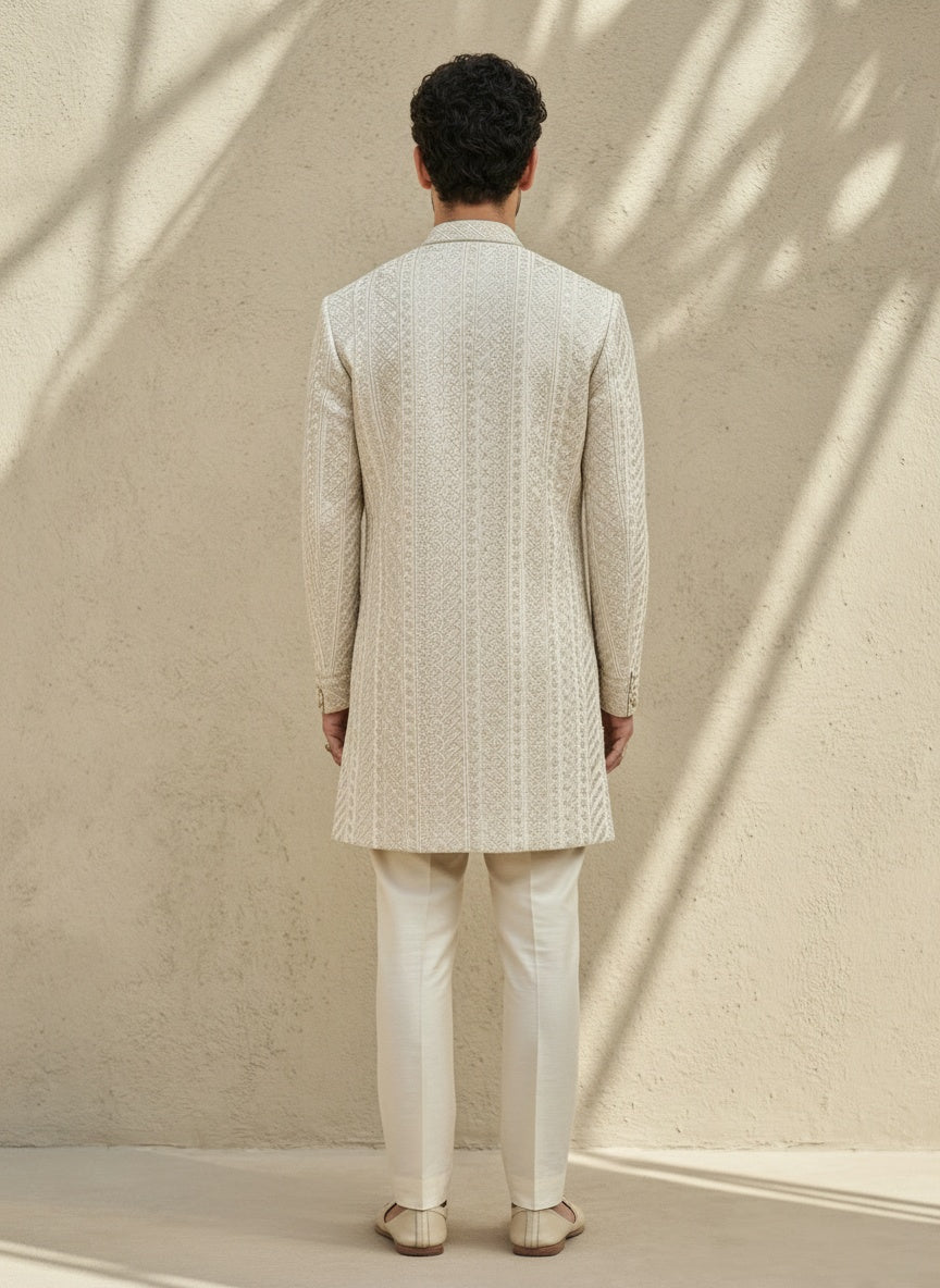 Mosaic Sherwani - Ayki