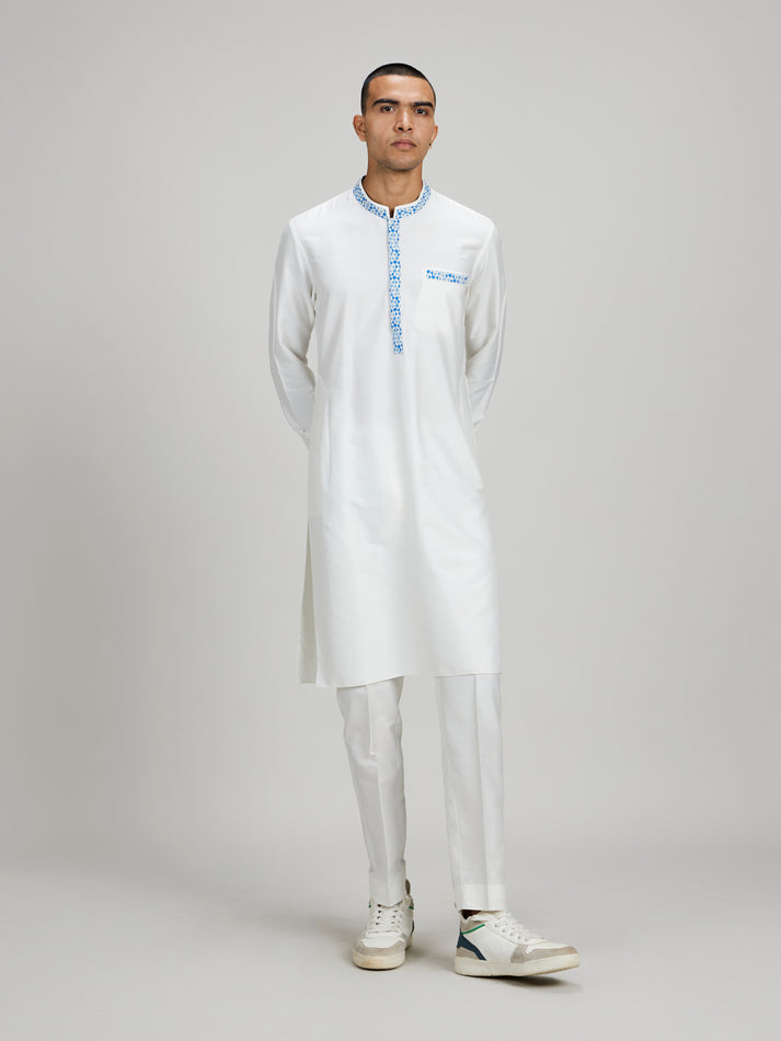 Pixel Kurta Set - Ayman
