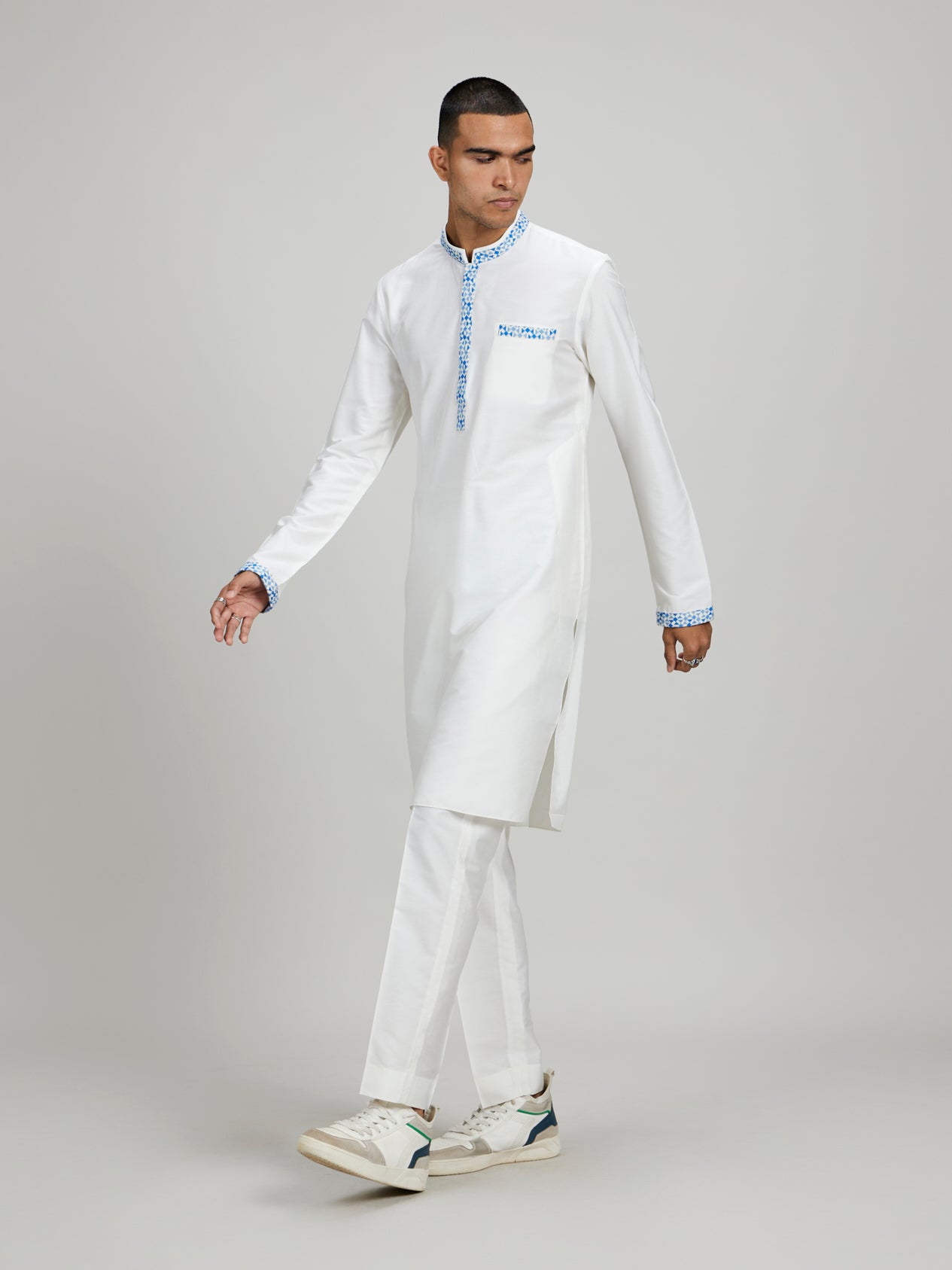 Pixel Kurta Set - Ayman