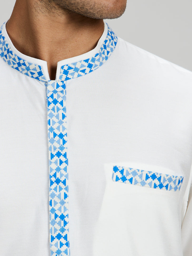 Pixel Kurta Set - Ayman