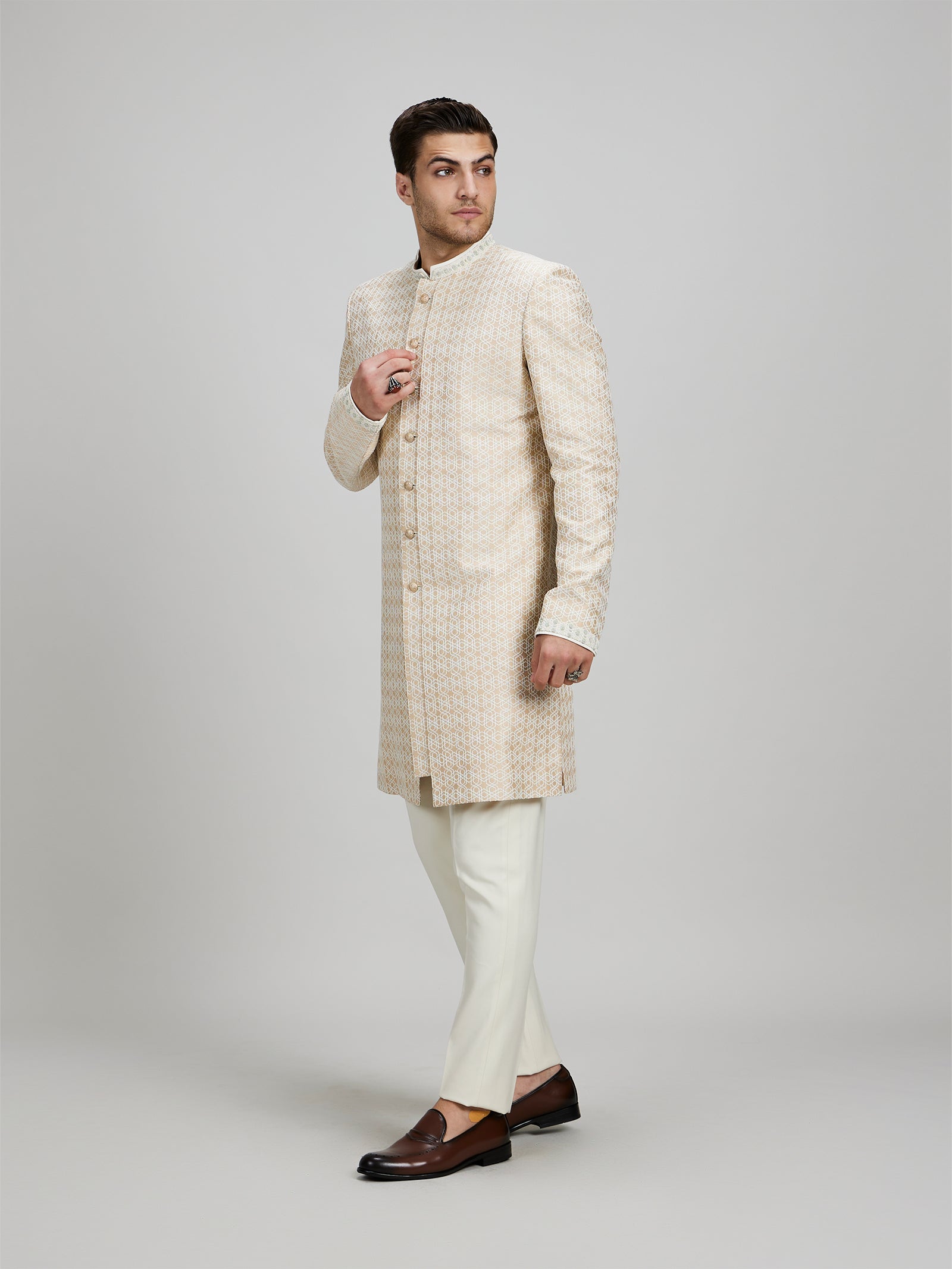Stellar Layered Sherwani - Lorenzo