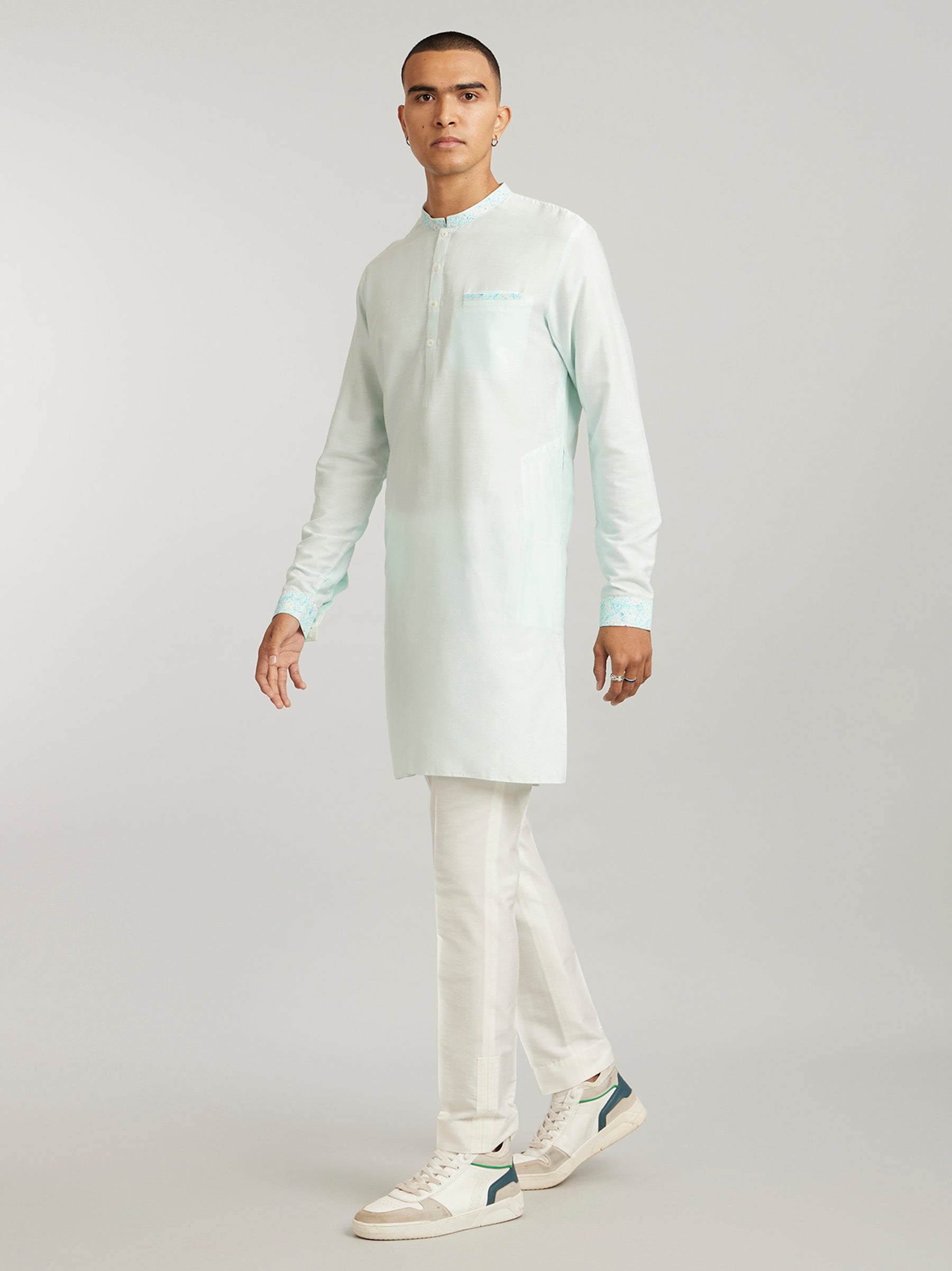 Foliage Kurta Set - Mario