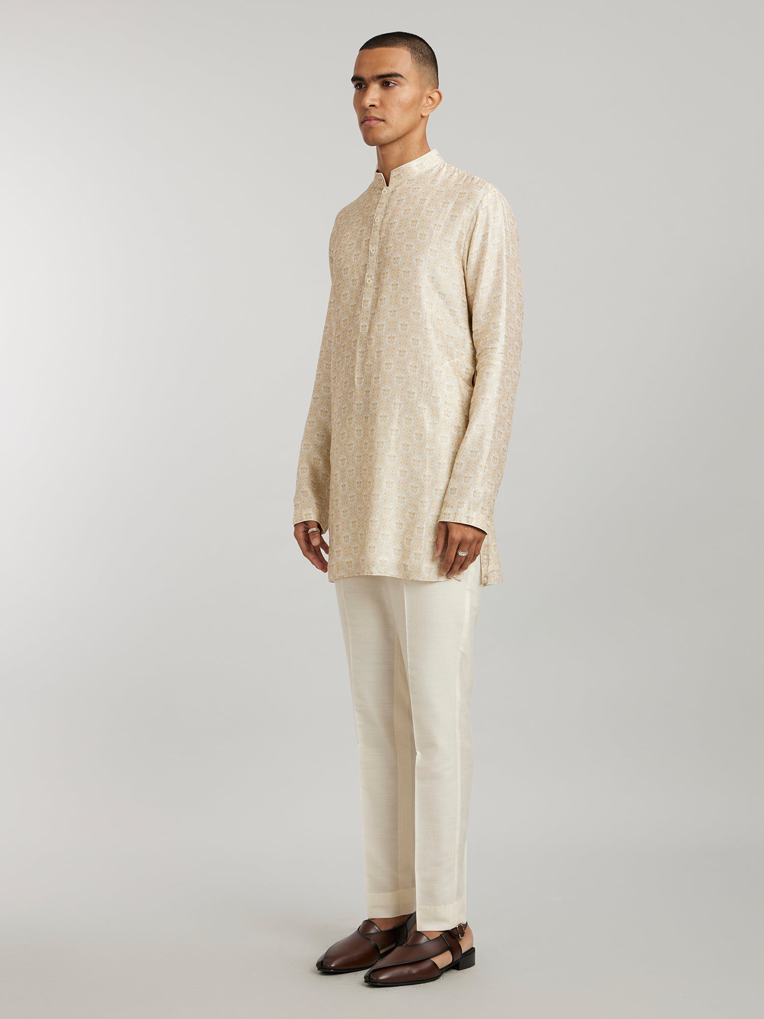 Emblem Kurta Set - Renato
