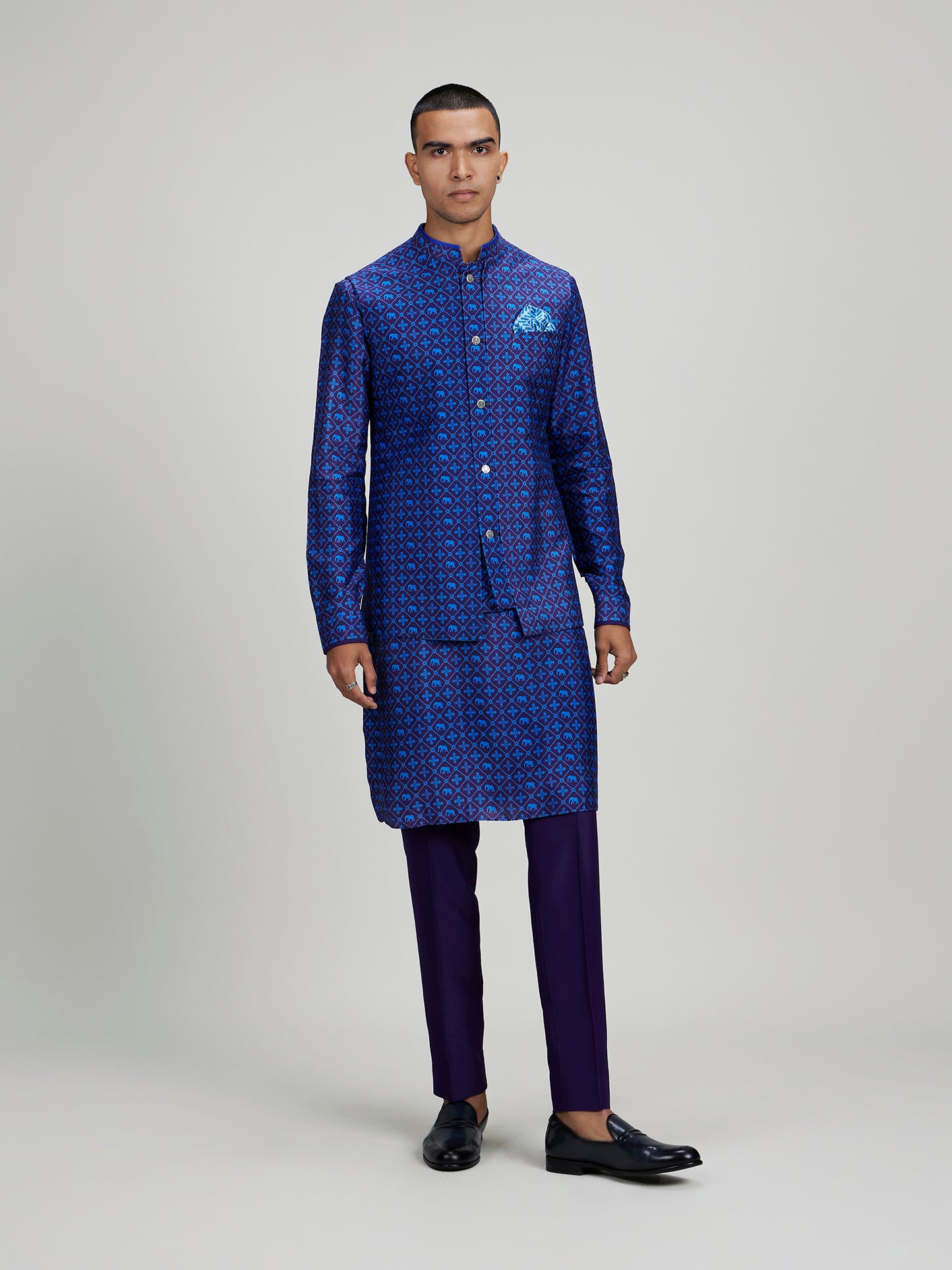 Patola Layered Bandhi - Samer