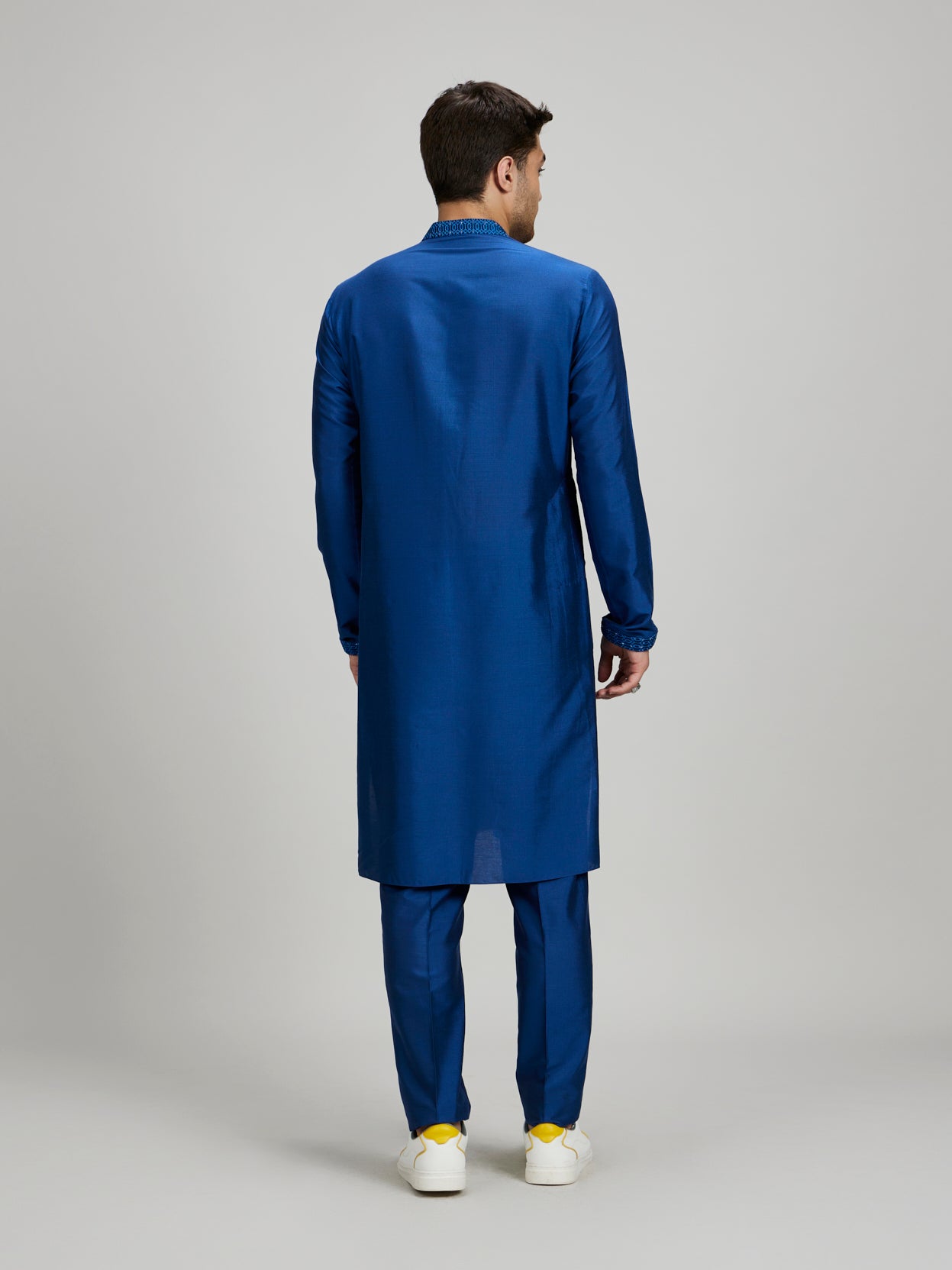 Gridiron Kurta Set - Yazan