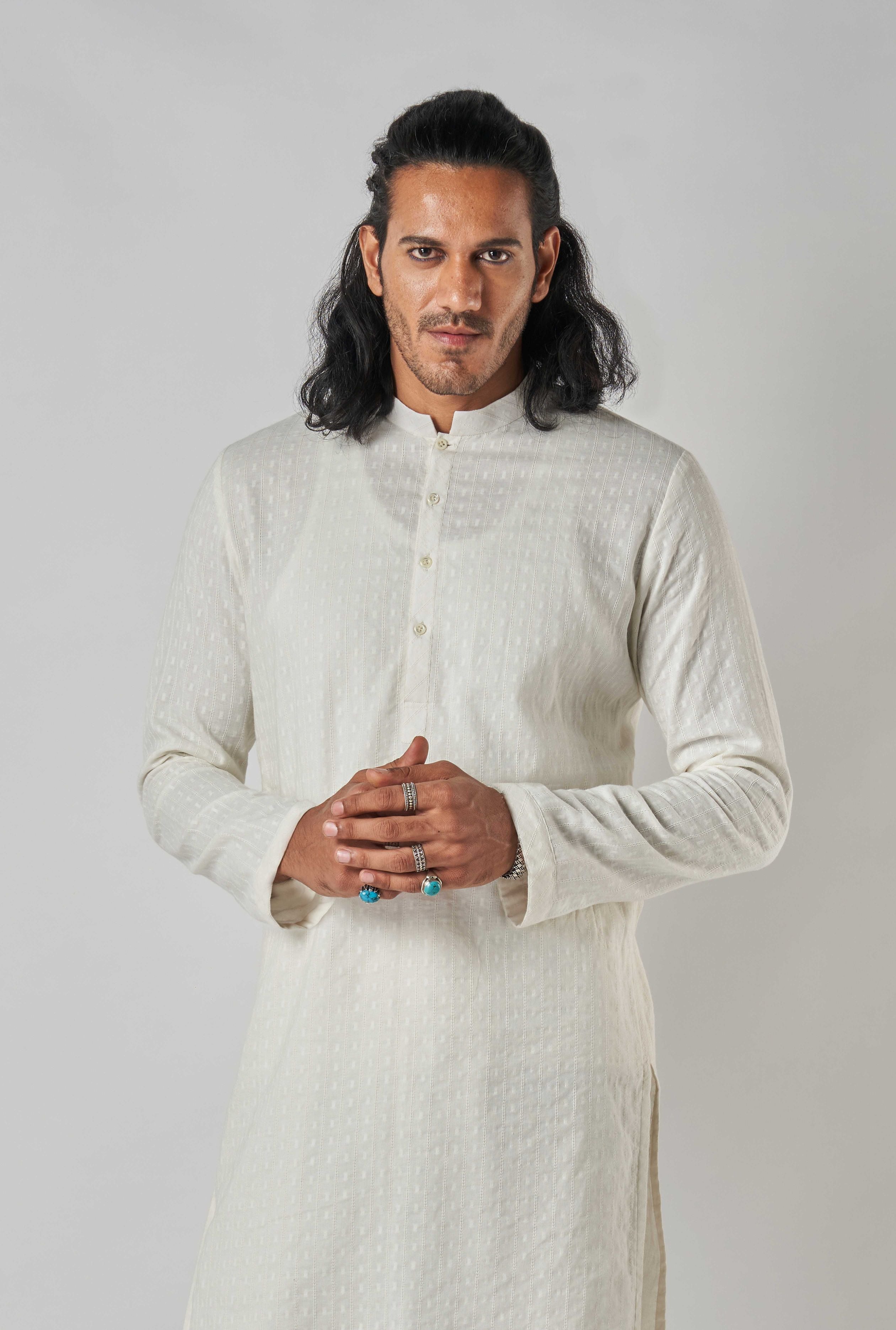 Textured Kurta - Bradford